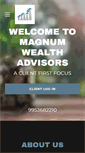 Mobile Screenshot of magnumwealthadvisors.com